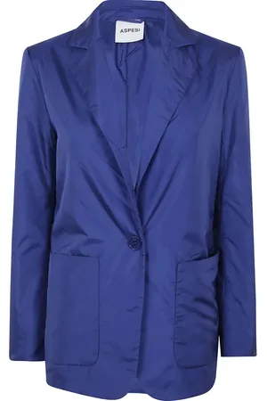 Aspesi Blazer boutonné à poche plaquées
