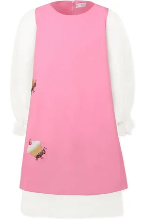 Pangolini Kids Robe courte à broderies