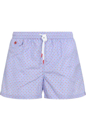 Kiton Short de bain à imprimé graphique