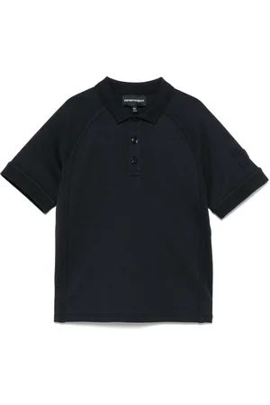 Emporio Armani Polo à logo brodé