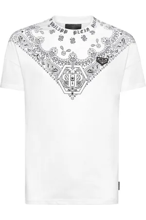Philipp Plein T-shirt à imprimé bandana