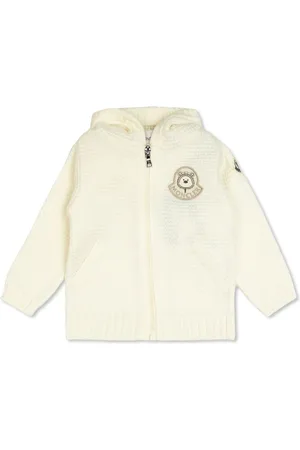 Moncler Cardigan en laine à logo
