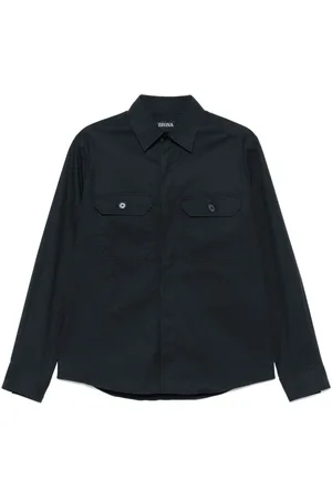 Ermenegildo Zegna Chemise en gabardine