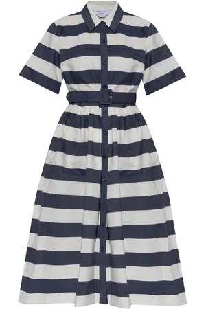 Kate Spade Robe mi-longue à rayures
