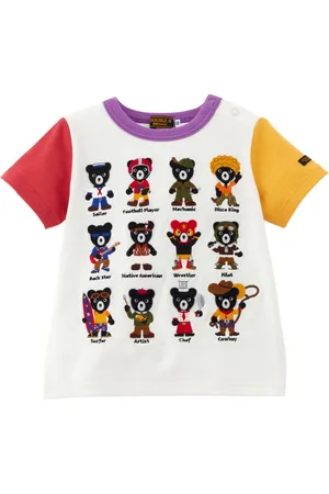 Miki House T-shirt à motif oursons