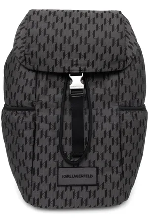 Karl Lagerfeld Sac à dos à motif monogrammé en jacquard