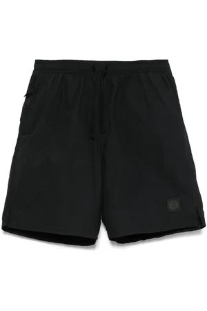 Stone Island Short de sport à patch logo