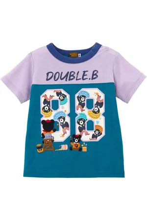 Miki House T-shirt à motif ourson