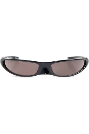 Balenciaga Lunettes de soleil Blade à monture rectangulaire