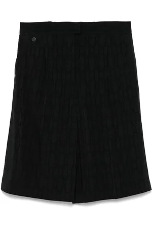 Agnona Short à motif en jacquard