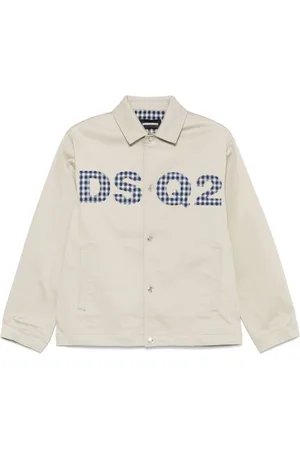 Dsquared2 Veste à logo brodé