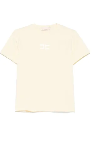 Elisabetta Franchi T-shirt à logo appliqué
