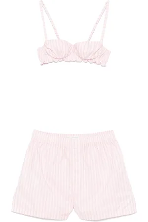 Serafini Ensemble haut-short à rayures