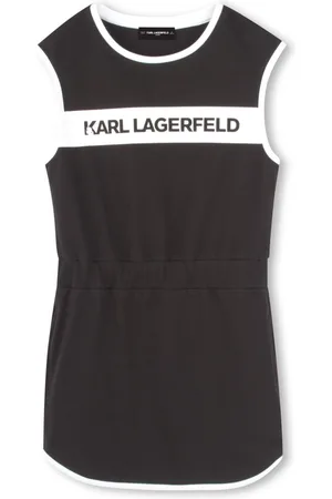 Karl Lagerfeld Robe à logo imprimé