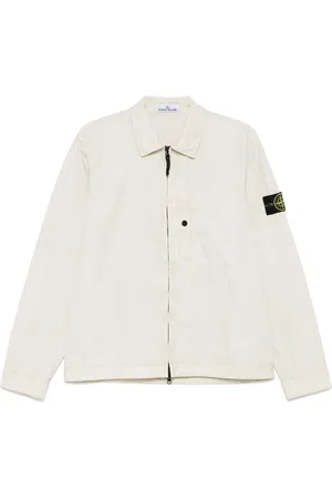 Stone Island Veste matelassée à patch Compass