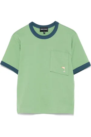 Emporio Armani T-shirt Golf Club imprimé