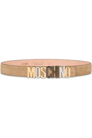 Moschino Ceinture à plaque logo