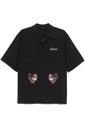 AMIRI Chemise à logo brodé