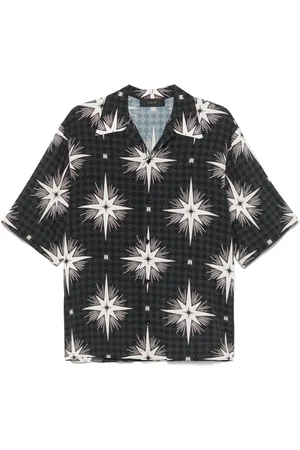 AMIRI Chemise à imprimé monogrammé