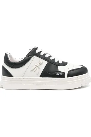 Patrizia Pepe Baskets en cuir à design colour block