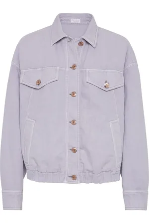 Brunello Cucinelli Veste à ornements métalliques