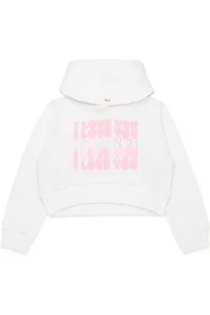 Nº21 Hoodie à logo imprimé