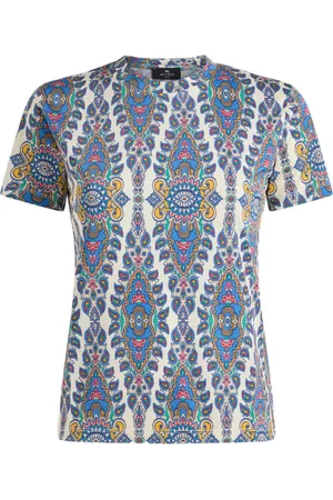 Etro T-shirt à motif cachemire
