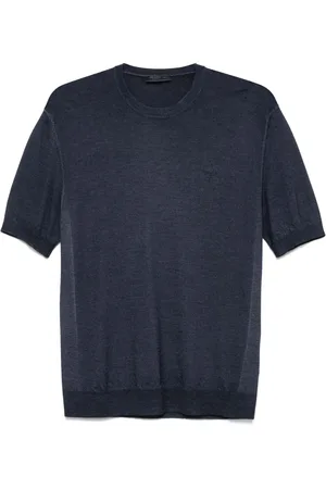 Prada T-shirt à logo brodé