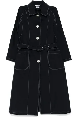 Thom Browne Manteau à poches plaquées