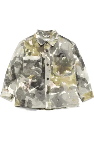 Il gufo Veste à imprimé camouflage