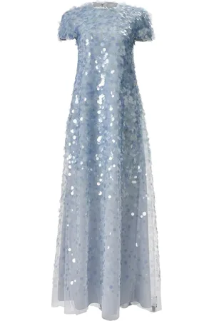 Carolina Herrera Robe longue à sequins