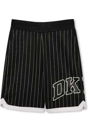 DKNY Short à fines rayures