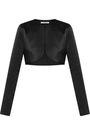 Entire Studios Haut crop en satin