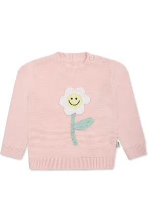 Stella McCartney Pull à appliqué floral