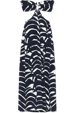 JOHANNA ORTIZ Robe Ocean Layers à coupe mi-longue