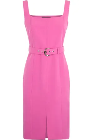 Liu Jo Robe mi-longue à taille ceinturée