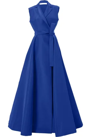 Carolina Herrera Robe ceinturée à design sans manches