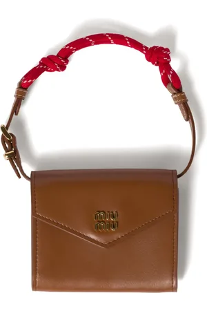 Miu Miu Portefeuille en cuir