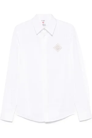 Casablanca Chemise à motif monogrammé brodé