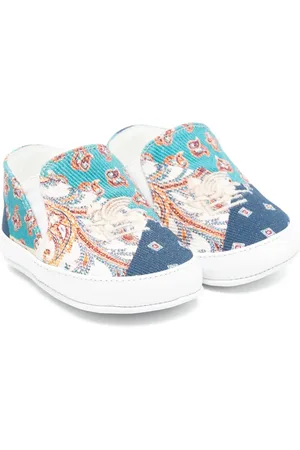 Etro Baskets à broderies Pegaso