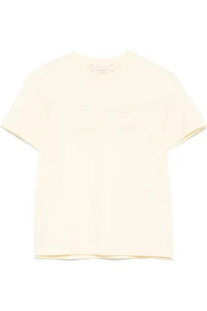 Elisabetta Franchi T-shirt à logo strassé