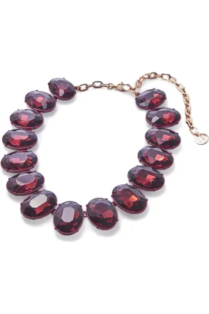 Carolina Herrera Collier sautoir à pendentif en cristal