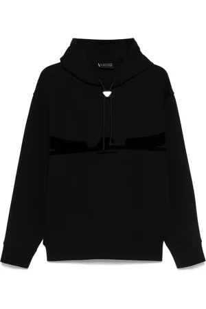 Emporio Armani Hoodie à motif aigle floqué