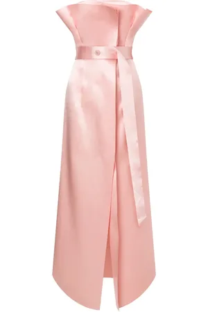 Serafini Robe longue en satin
