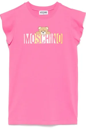 Moschino Robe à logo imprimé