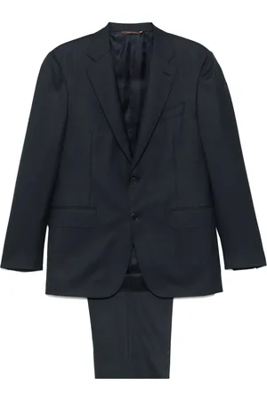 CANALI Costume à carreaux