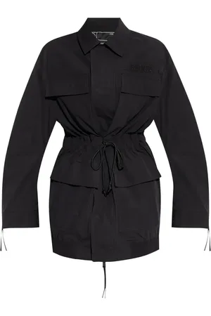 Dsquared2 Manteau à logo brodé
