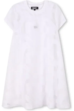 DKNY Robe à logo imprimé
