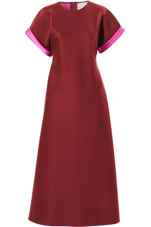 Carolina Herrera Robe mi-longue en satin