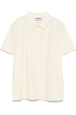 Moschino Chemise à logo jacquard